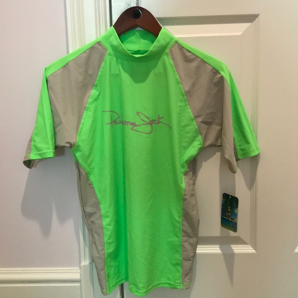 NWT: Neon Green Rashguard